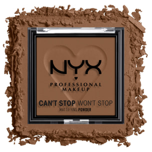 NYX Professional Makeup Can't Stop Won't Stop Poudre Deep