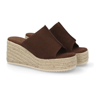 Sandalia para mujer cuña comoda verano