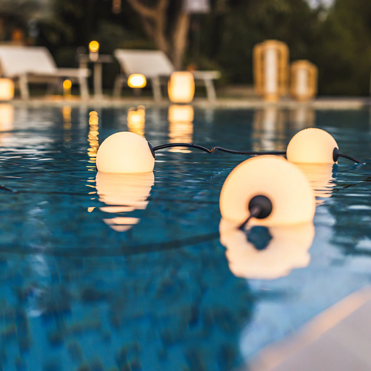 Guirlande solaire BOLLY 6 boules 5.5M