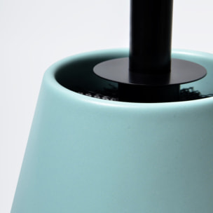 Brosse WC EN CERAMIQUE JOSHUA MATT AQUA