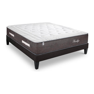 Ensemble Matelas Privilege avec sommier en bois