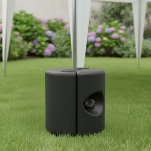 Lot de 4 poids de lestage CARNAC pour tente de réception