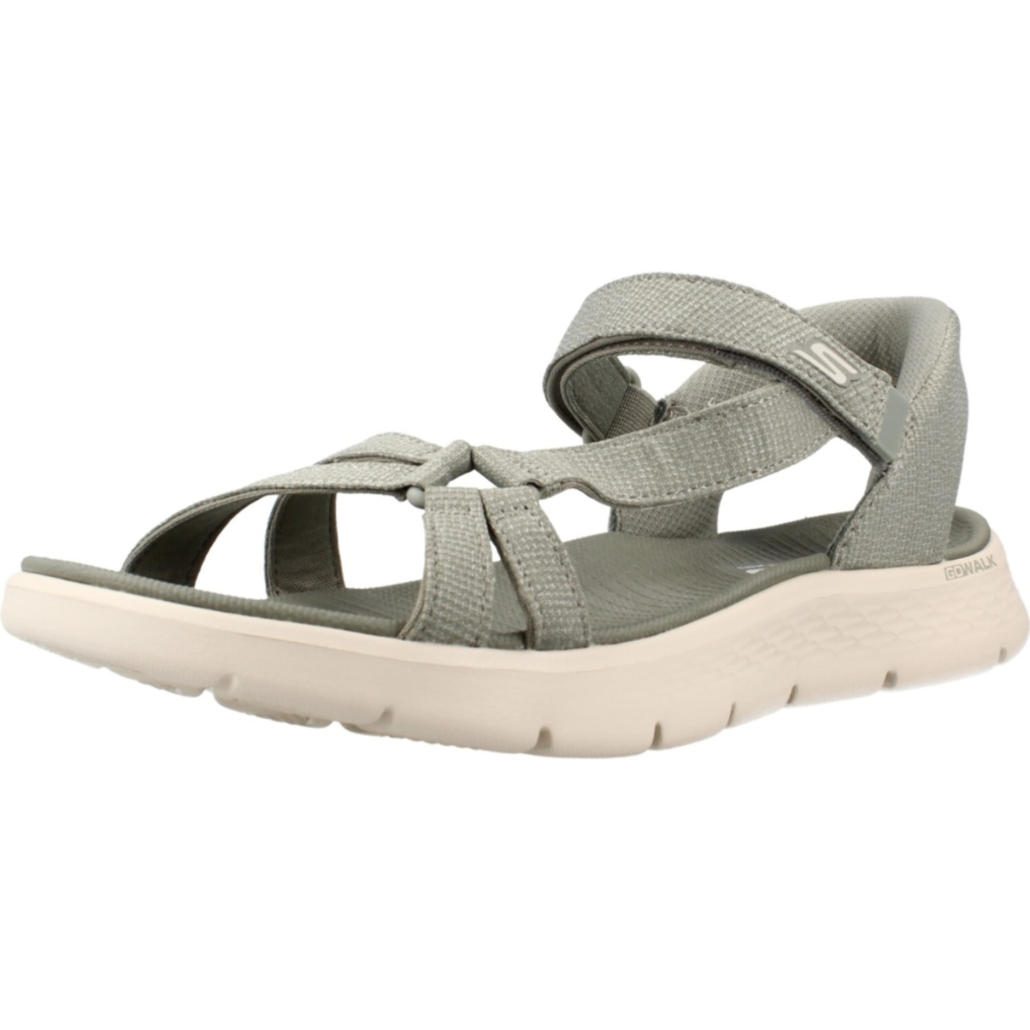 Sandalias Mujer Slip-ins  Go Walk Flex Verde