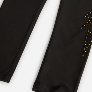 Leggings punto elástico de niña -BCI