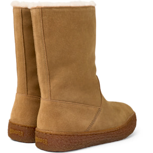 Stivaletti - CAMPER Peu Terreno - Marrone - Pelle scamosciata