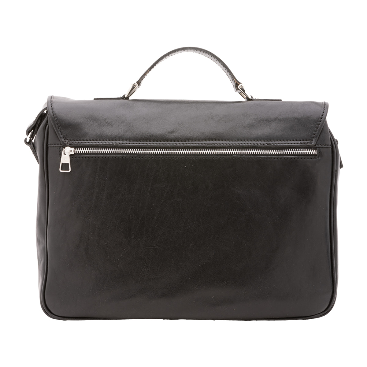 Borsa a mano  unisex In Vera pelle Made in Italy 40x30x9 cm