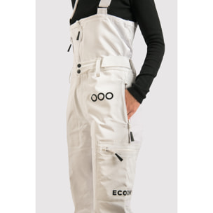 Pantalones para mujer ECOON ECOExplorer Pants Women - Blanco
