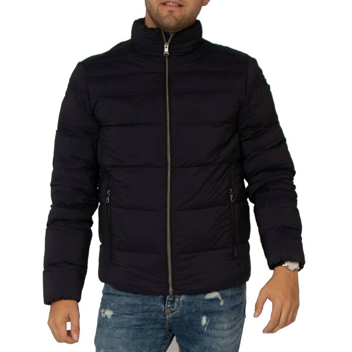 Chaquetas Hombre de la marca GEOX  modelo ABRIGO HOMBRE INVIERNO NEGRO