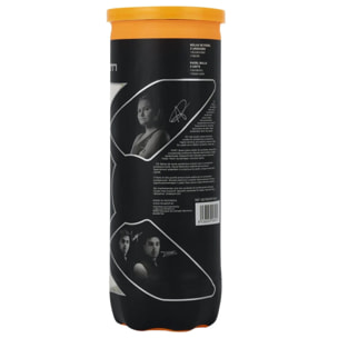 Bote de 3 pelotas de pádel PRO TITANIUM