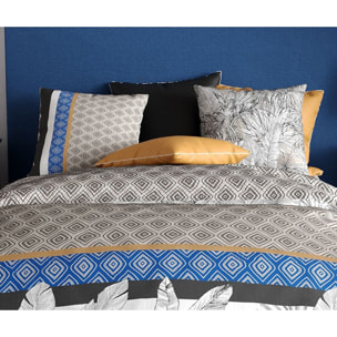 Parure Housse De Couette 3pcs 100% coton 57fils Toki