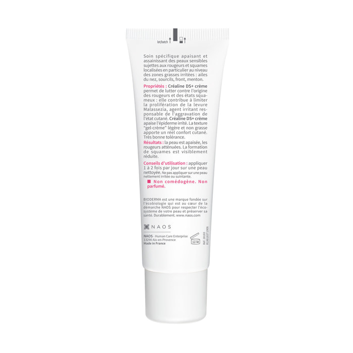 Créaline DS+ Crème - Crème Apaisante Assainissante - Peaux Sensibles 40 ml