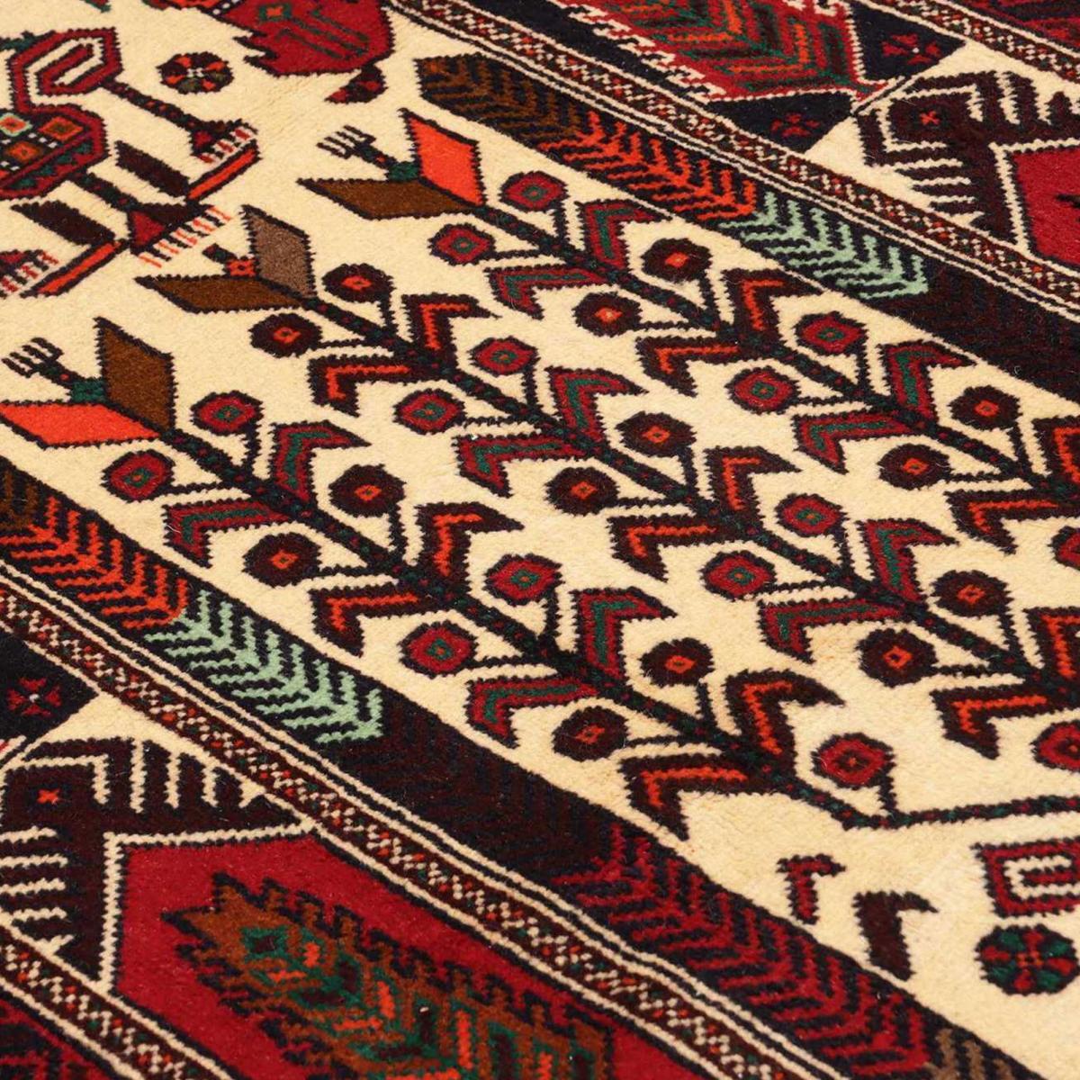 Tapis d'orient oriental, noué main en laine, ABEKOSO