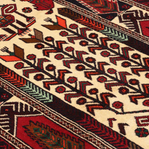 Tapis d'orient oriental, noué main en laine, ABEKOSO
