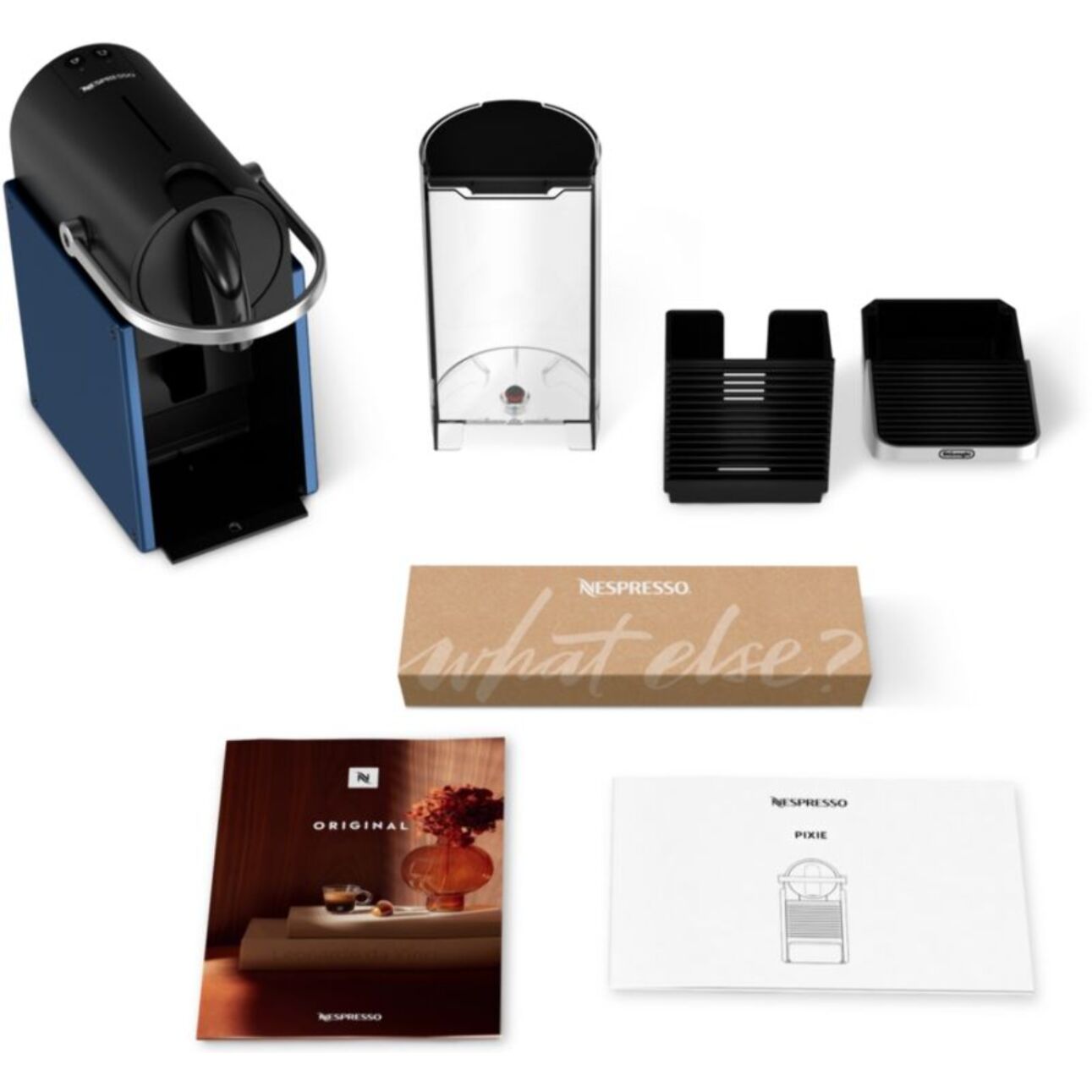 Nespresso DELONGHI Pixie bleu