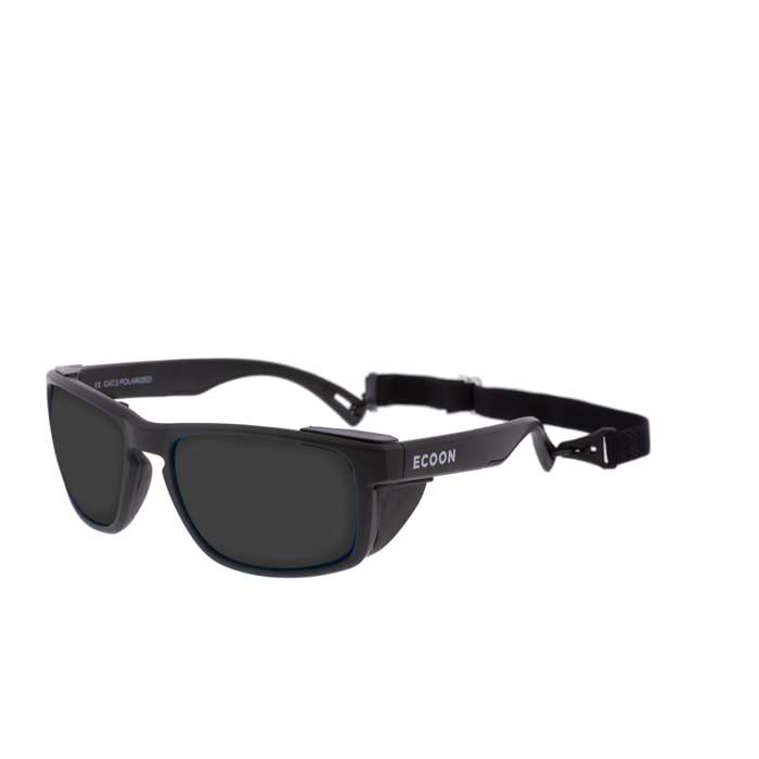 Gafas de sol de montaña ECOON Lhotse - Negro / Ahumada