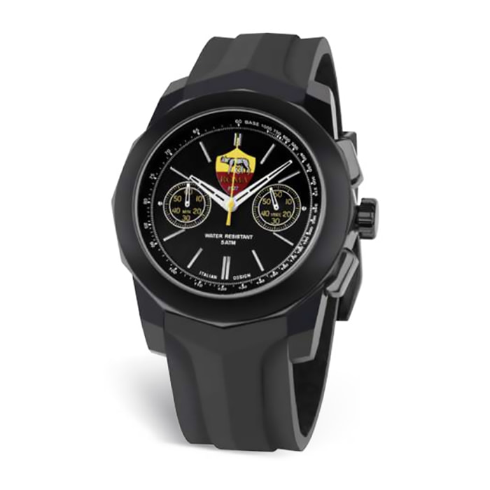 Orologio Lowell AS ROMA Silicone Nero