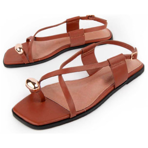 Sandalia - Marron