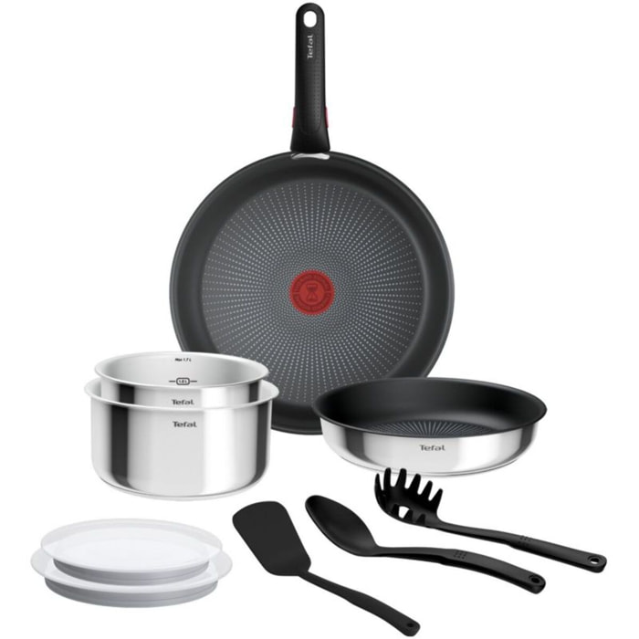 Batterie de cuisine TEFAL Ingenio Emotion 10pcs