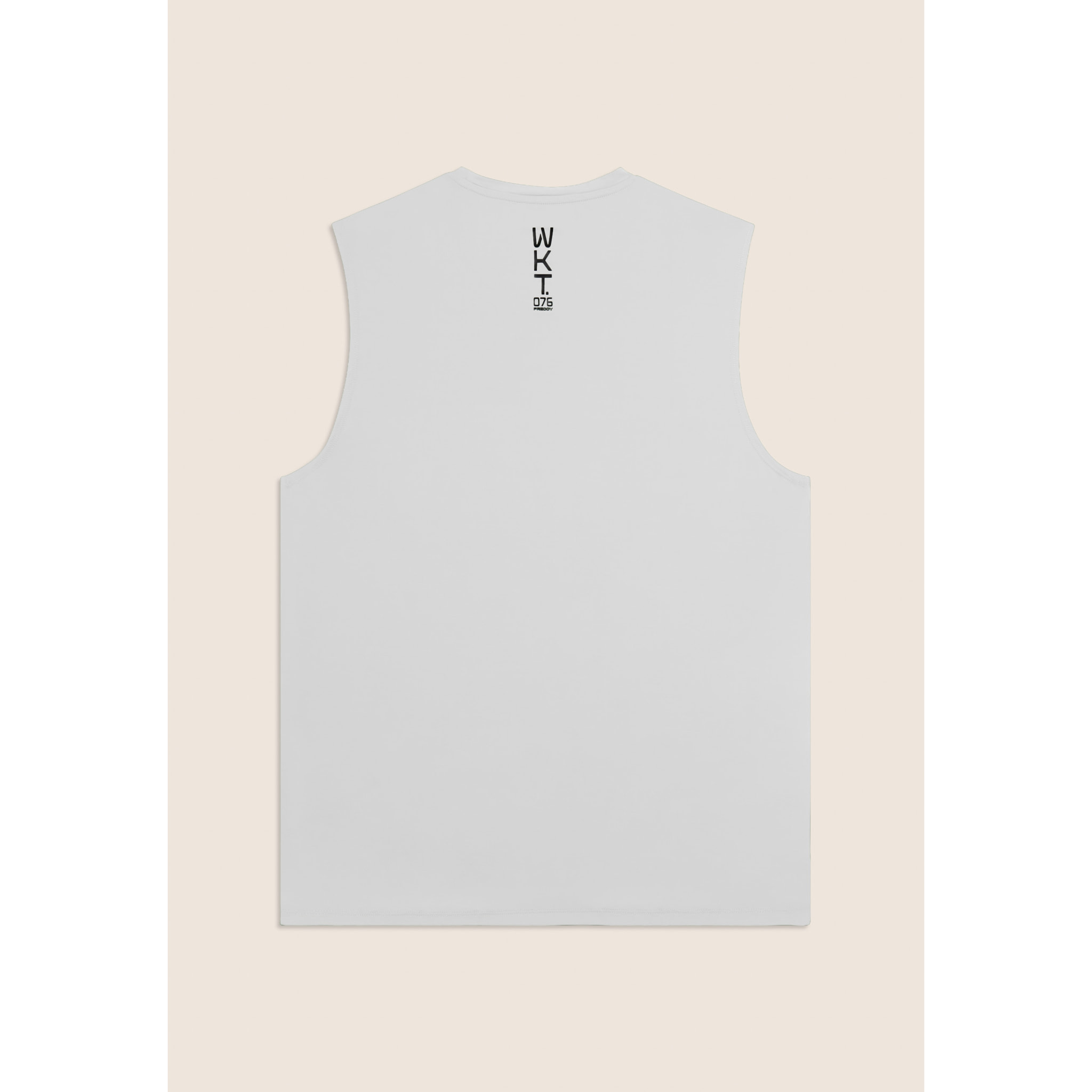 T-shirt senza maniche in tessuto quick dry