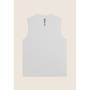 T-shirt senza maniche in tessuto quick dry