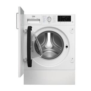 Lave linge séchant hublot encastrable BEKO B5DBT68547W