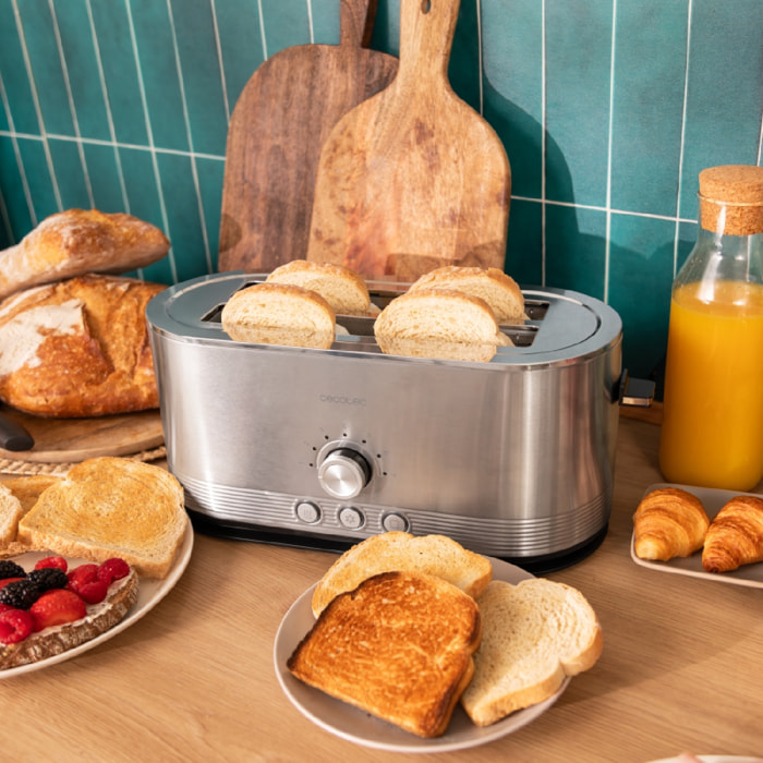 Cecotec Tostapane verticale Shine&Toast Extra Double