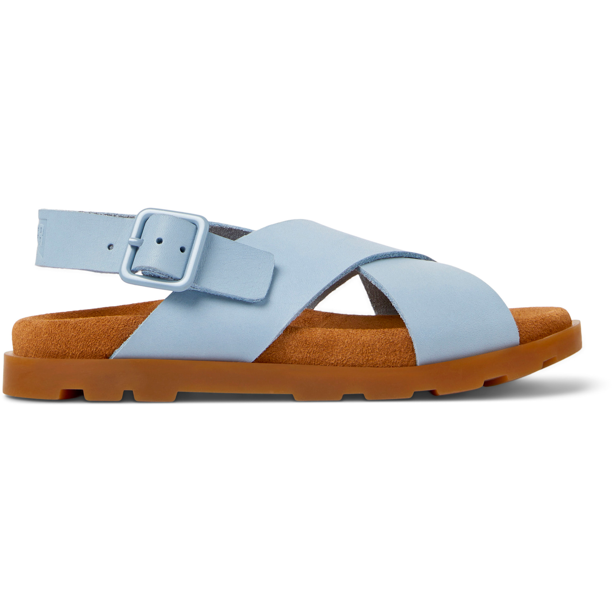 Sandalias - CAMPER Brutus - Azul - Cuero liso