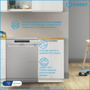 Lave vaisselle 60 cm INDESIT I3FD654S