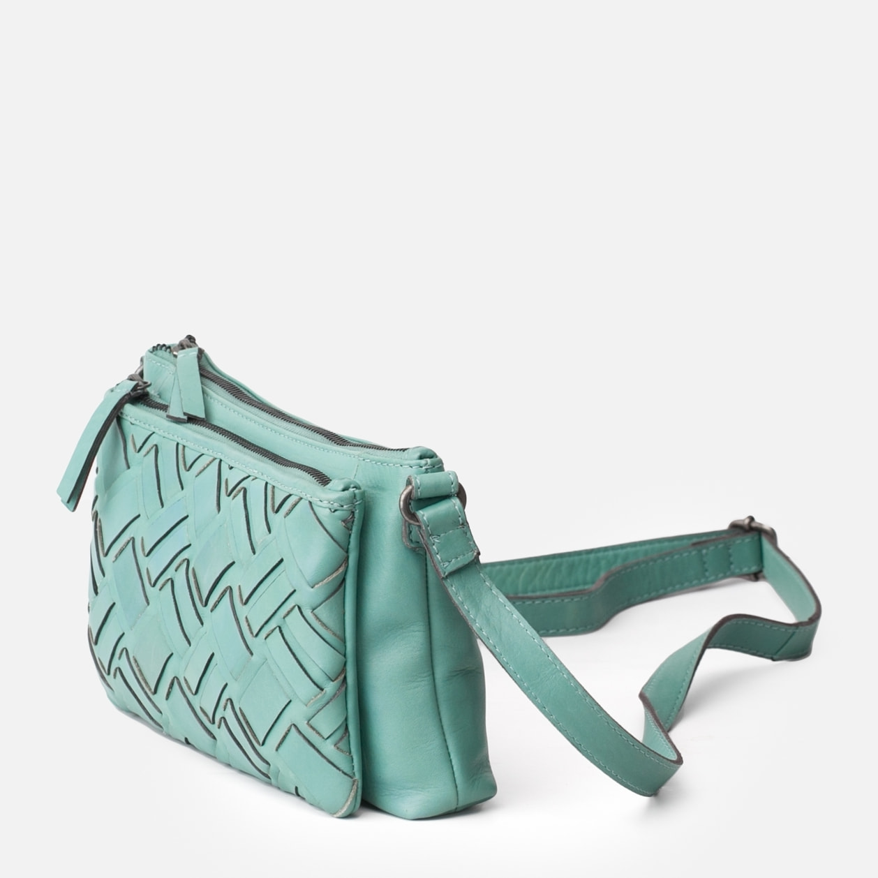 Bandolera BIBA Mulberry de piel