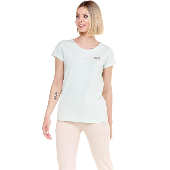 T-shirt logo piccolo donna con maniche corte Training