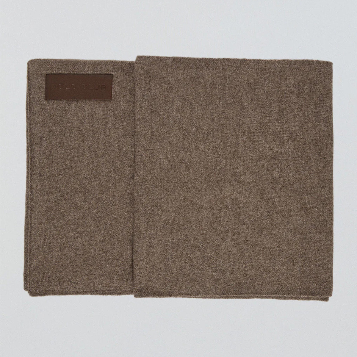 Sciarpa Sina marrone con particolari Polo Club