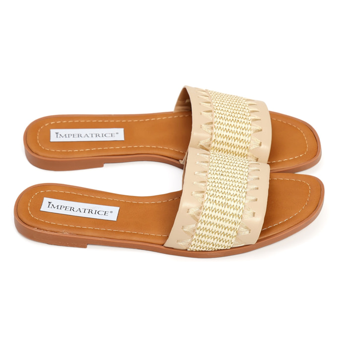 Ciabattine in simil pelle