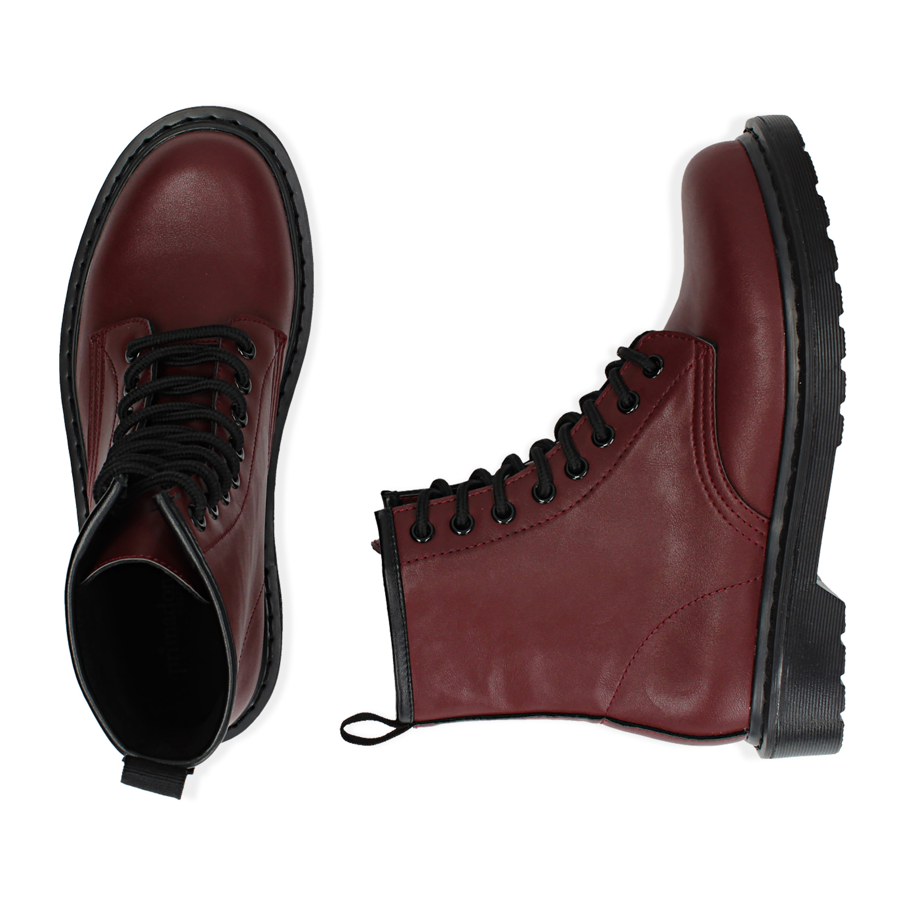Botines burdeos