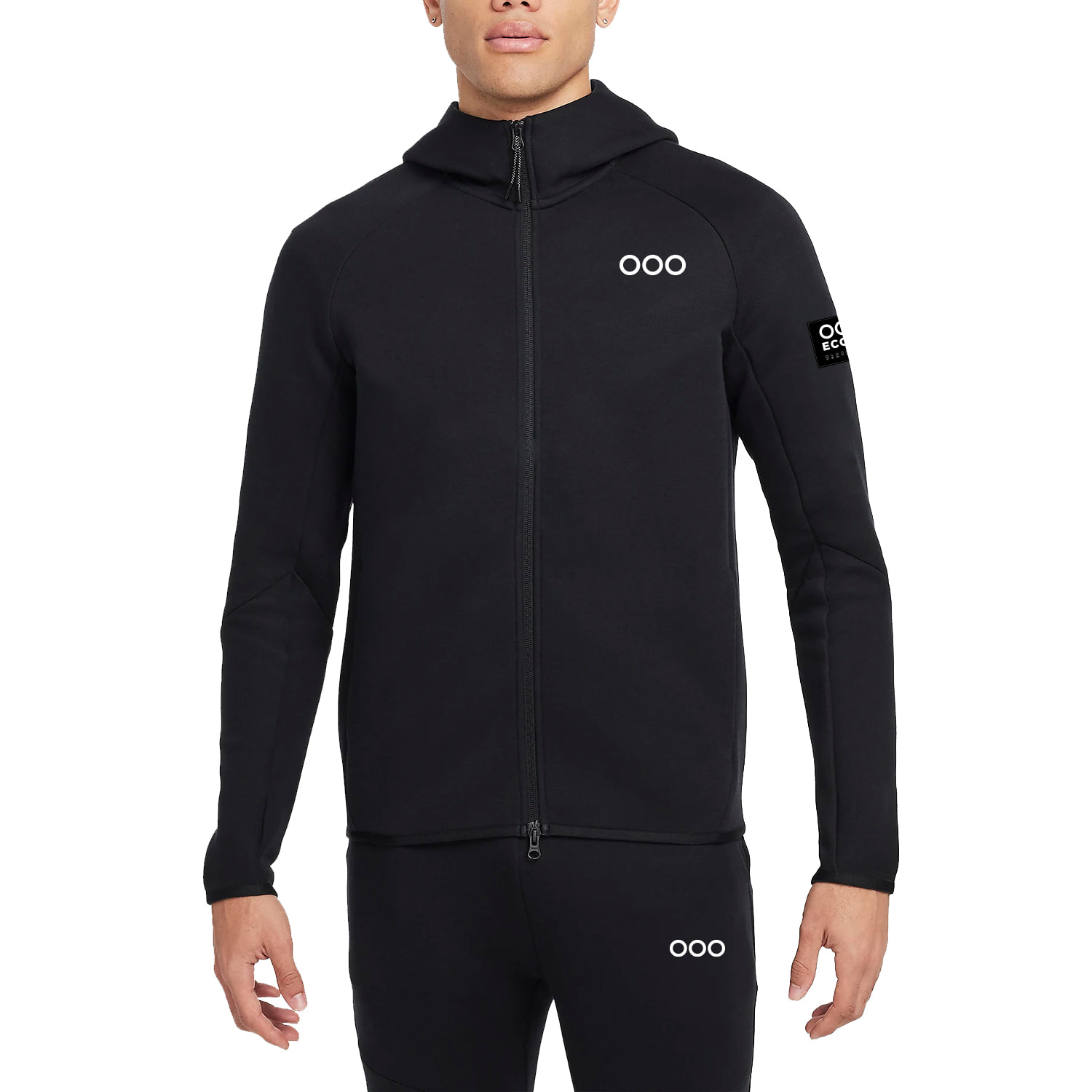 Sudadera ECOON modelo London en color Negro