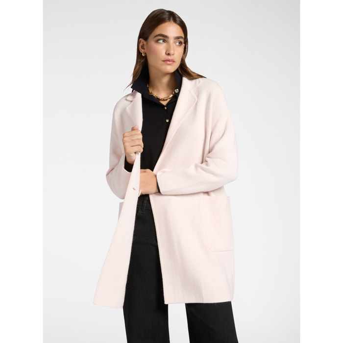 Elena Mirò - Cappotto in cashmere - Bianco