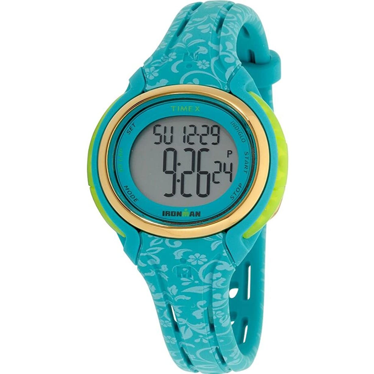 Reloj Timex TW5M03100 Mujer Digital Cuarzo con Correa de Silicona