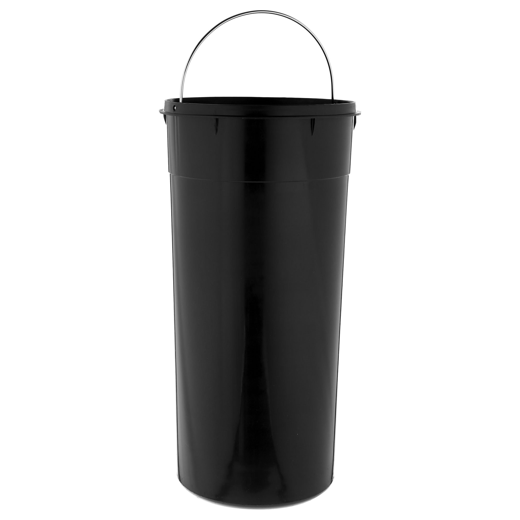 Papelera / cubo de basura / contenedor de residuos con pedal 30l blanco