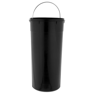 Papelera / cubo de basura / contenedor de residuos con pedal 30l blanco