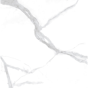 TAVOLO FISSO PRISMA - GRIGIO CARBONE, BOTTE BORDO INCLINATO, PIANO GRES PORCEL. STATUARIO ALTISSIMO