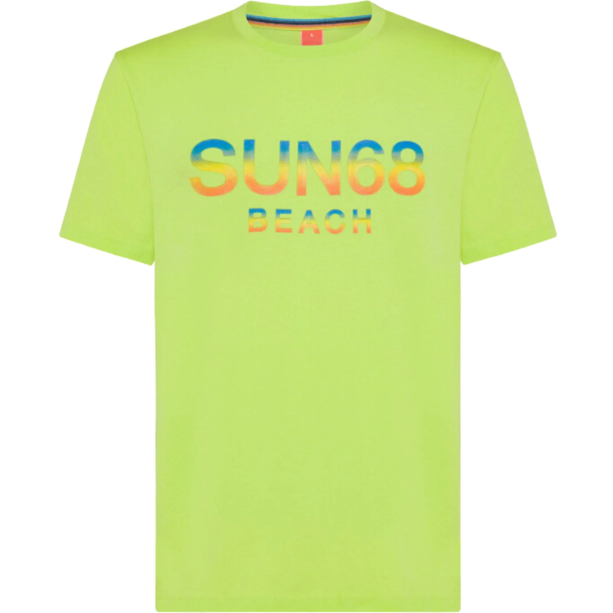 T-Shirt Sun68 T34141 Beach Big Logo Uomo