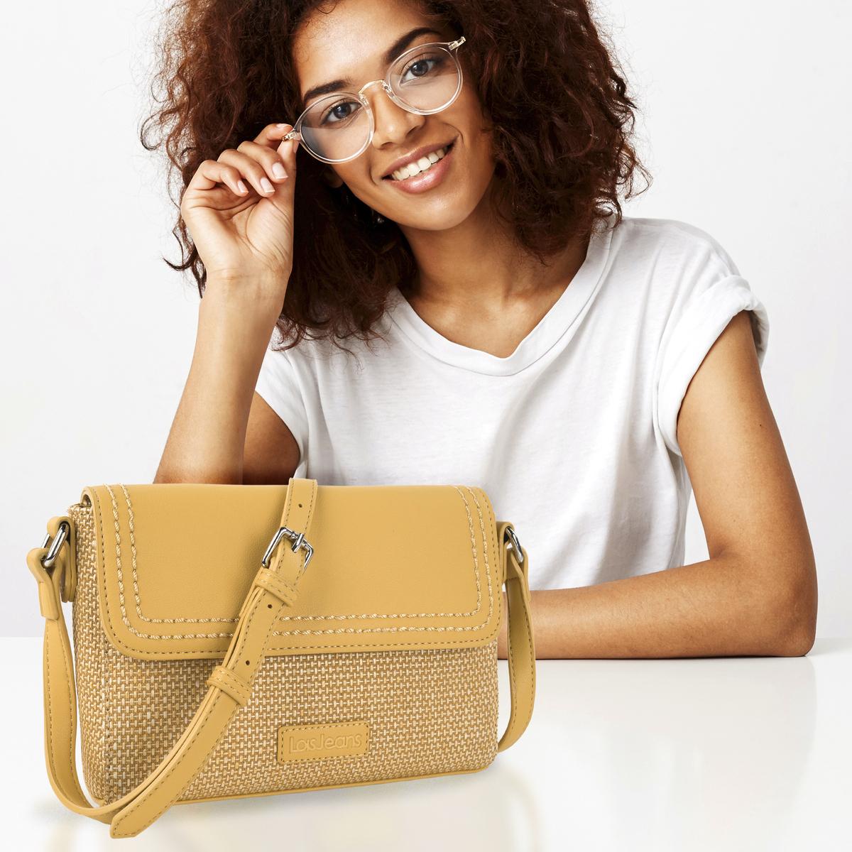 Bolso Bandolera Mujer Sint/Pu Lois Bartlett Mostaza