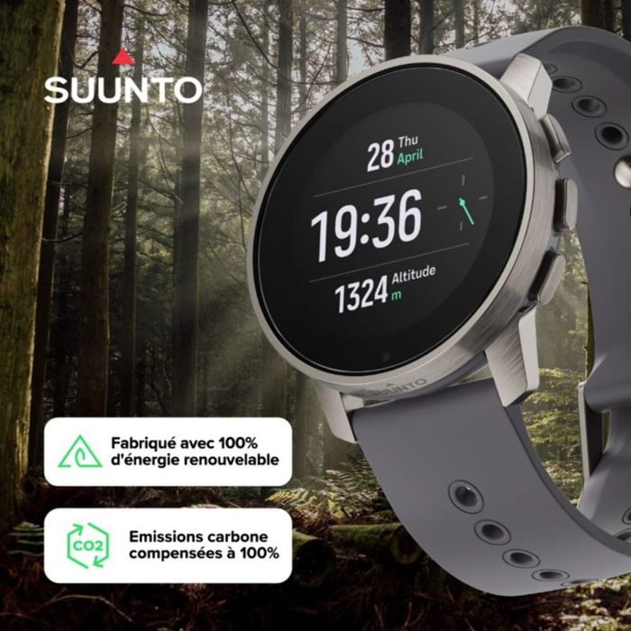 Montre sport SUUNTO 9 peak pro titanium slate