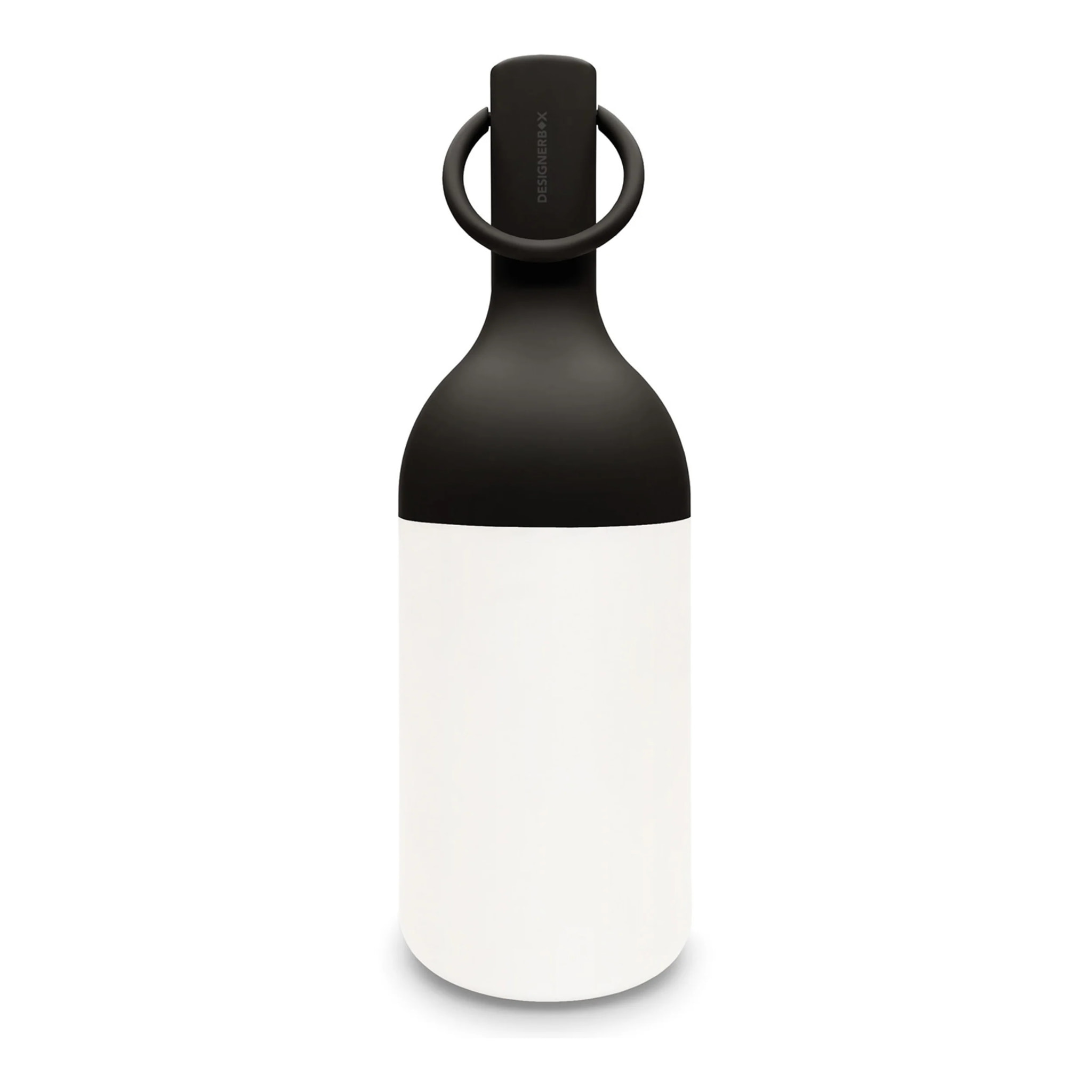 Lampe nomade en plastique noir - Elo