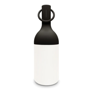 Lampe nomade en plastique noir - Elo