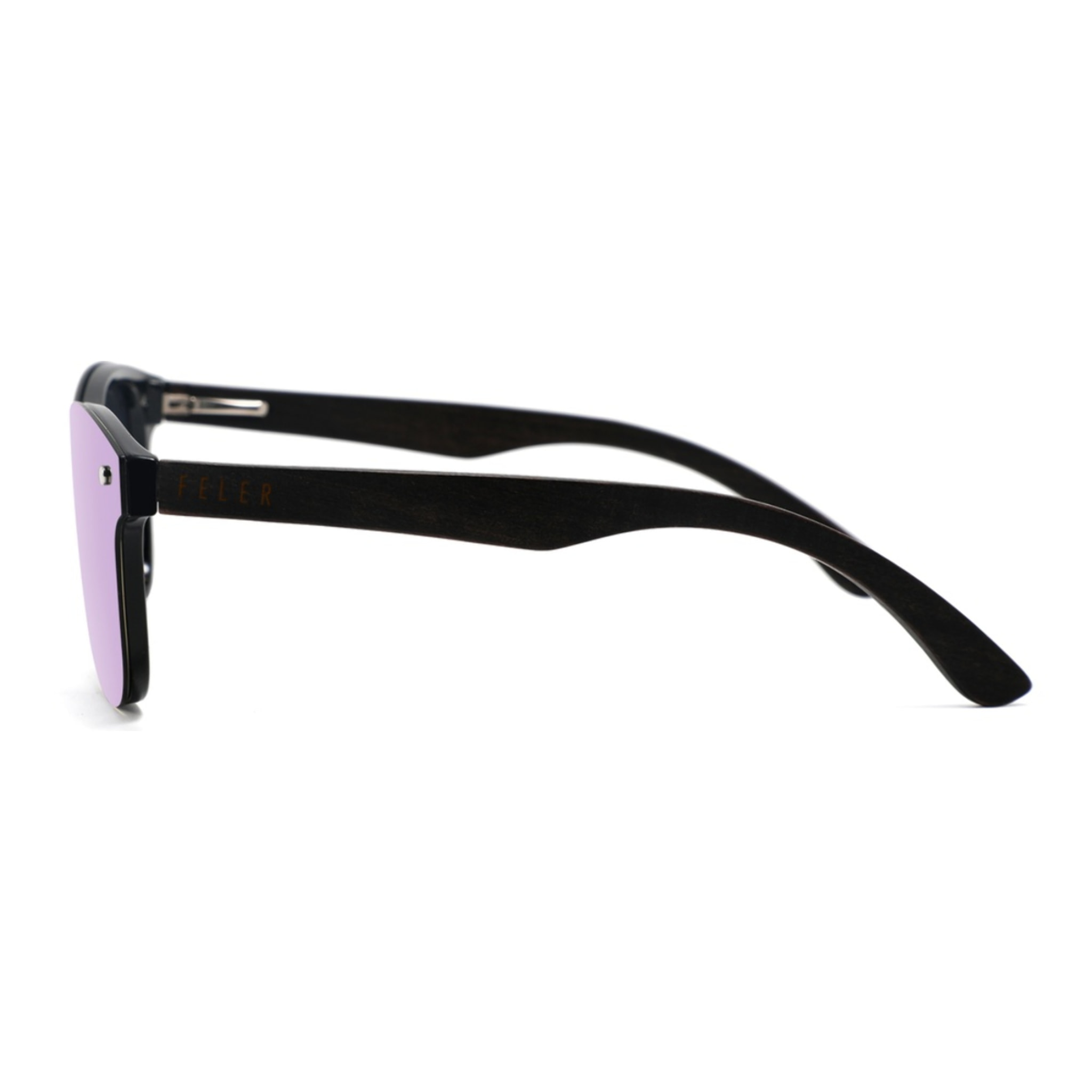 Gafas de Sol Feler 1504M-4 Polarizadas de Madera Unisex 55 mm