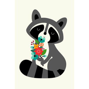 Tableau orsetto lavatore Toile imprimée