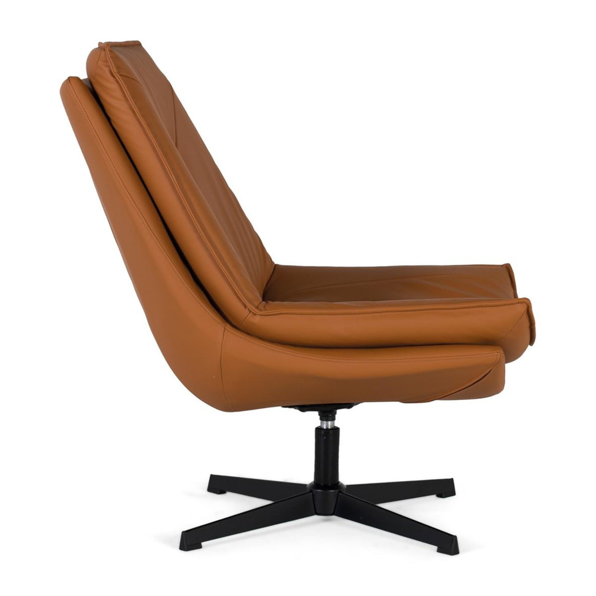 Sillón de Tapizado Pu 63 Cm Estilo Moderno Elegante