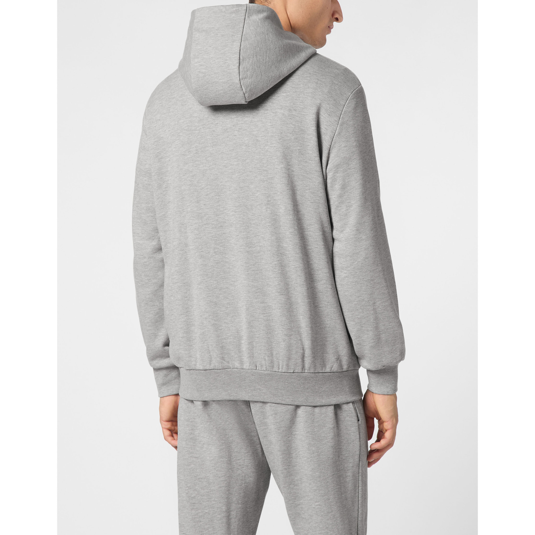 PHILIPP PLEIN Hooded Sweatjacket ICONIC PLEIN