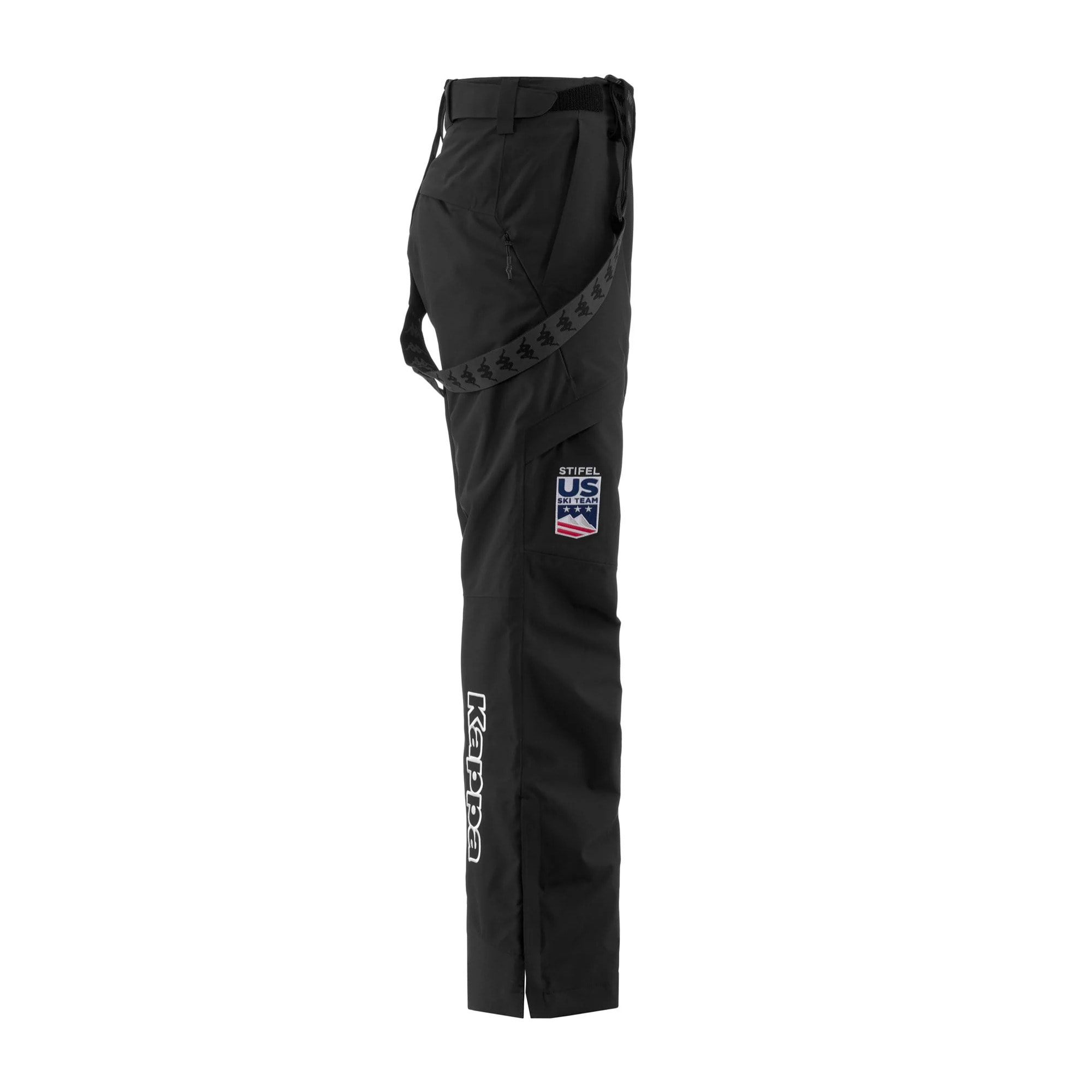 Kappa - Pantaloni Uomo Nero - 6Cento 622C Us
