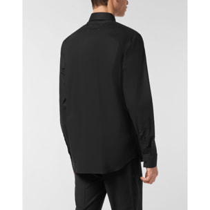 PHILIPP PLEIN Camisa Sugar Daddy Cut LS SKULL